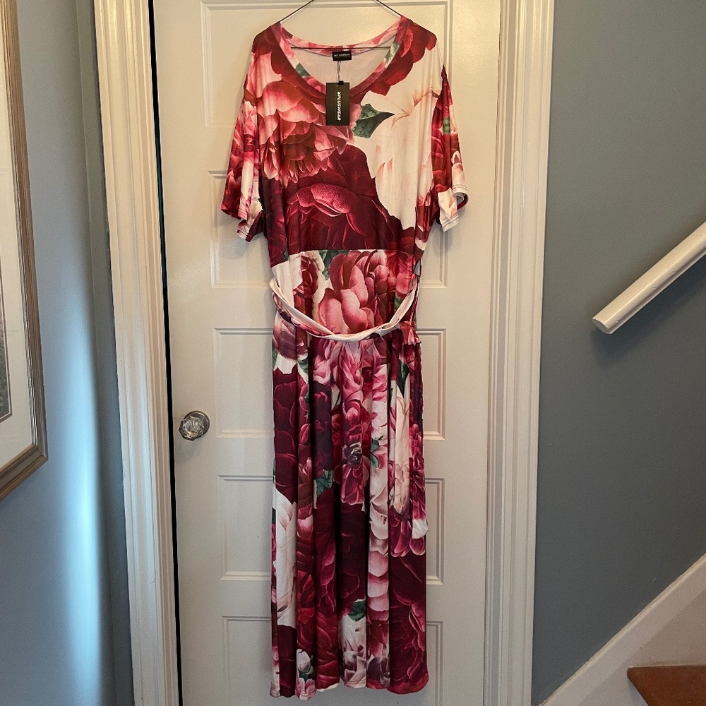 Floral Print Maxi Dress